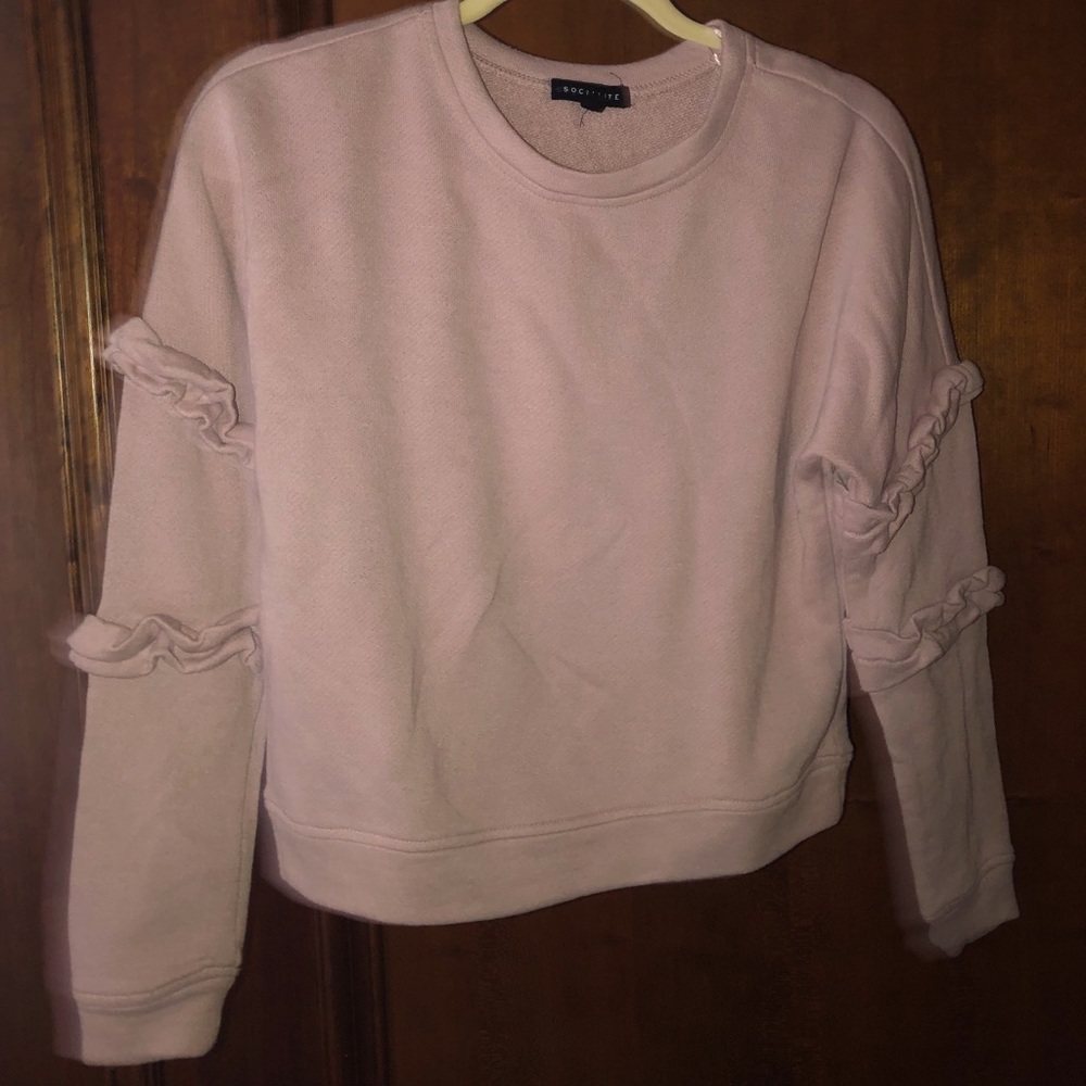 Comfy light purple top